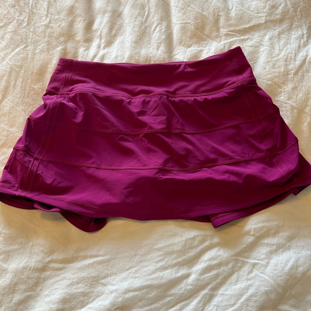Lululemon Pace Rival Mid-Rise Skirt - Size 4 - Magenta Purple